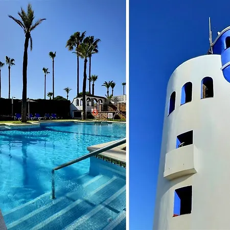 Апартаменты Marina Magic Two Bedroom, Two-bathroom Steps From Duquesa Harbour And The Манилва